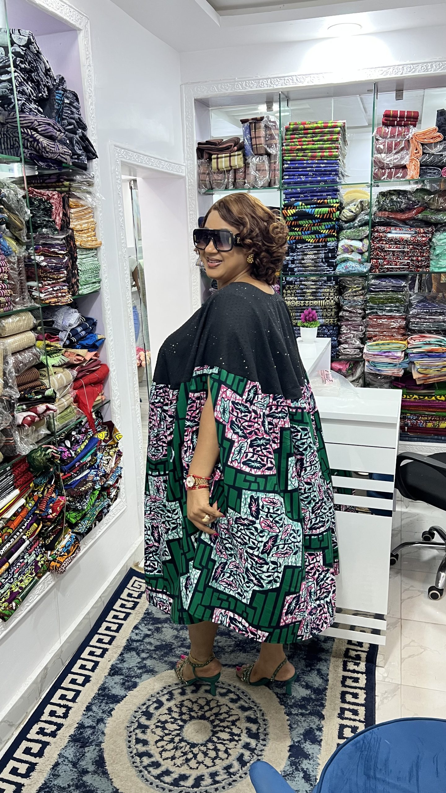 exclusive rhinestone blinged midi