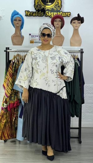 zainab brocade dress